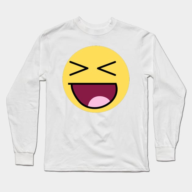 XD Face Long Sleeve T-Shirt by FlashmanBiscuit